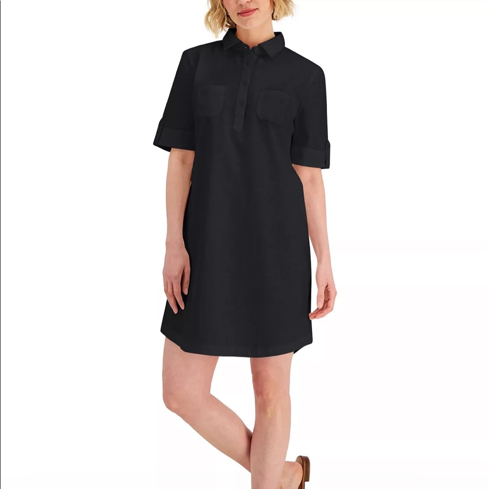 NWT Womens Linen Shirt Dress